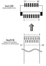 16-channel chronic, ZIF